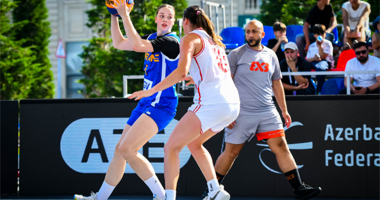Збірна України вийшла в півфінал етапу Жіночої серії 3х3 