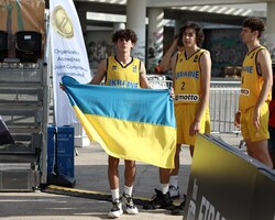 Збірна України U-17 здобула першу перемогу на чемпіонаті Європи 3х3