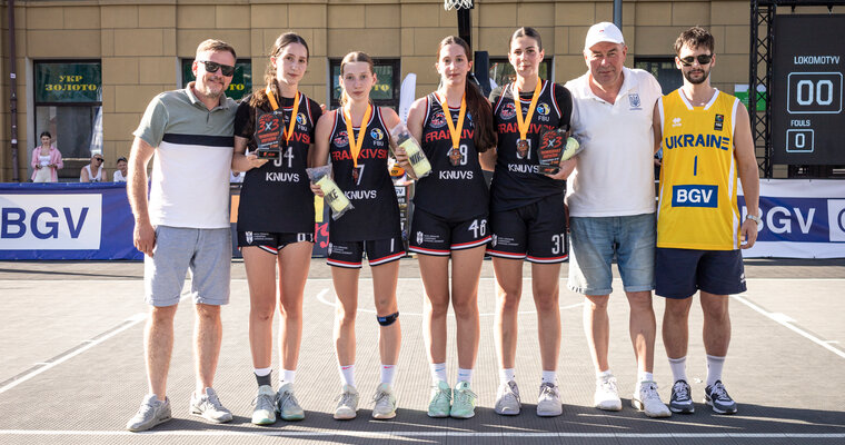 Визначилися переможці другого етапу чемпіонату України з баскетболу 3х3 серед юнаків та кадетів