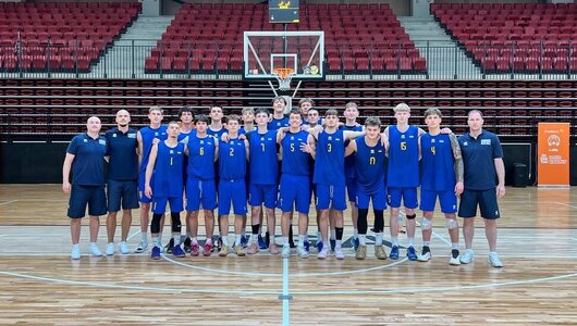 Чоловіча юніорська збірна України U-18 у Ризі готується до Євробаскету-2026