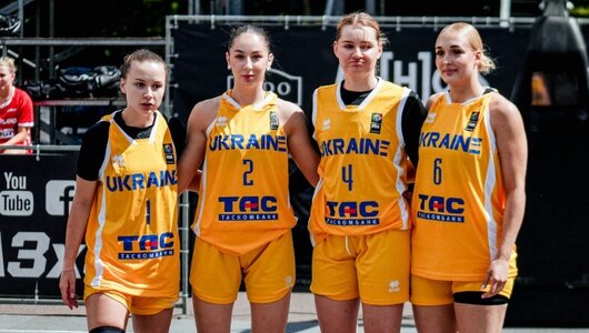 Ліга націй 3х3: жіноча збірна U-23 мінімально програла у фіналі стопу