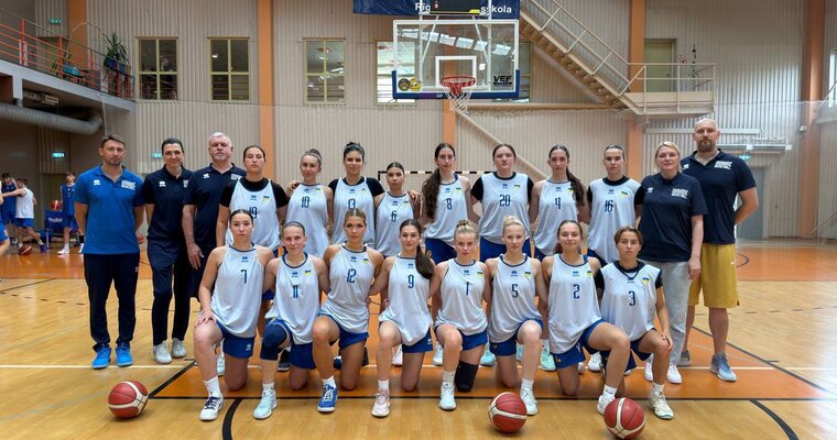 Жіноча збірна України U-18 готується у Ризі до чемпіонату Європи