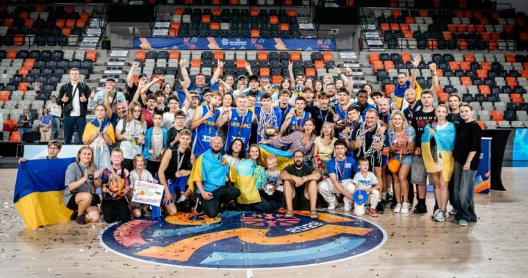 Чоловічий молодіжний Євробаскет-2026: Словенія виграла Дивізіон А, Україна стала чемпіоном Дивізіону В