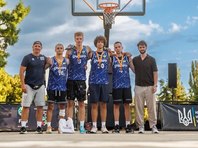 Визначились переможці луцького етапу чемпіонату України 3х3 серед юнацьких команд