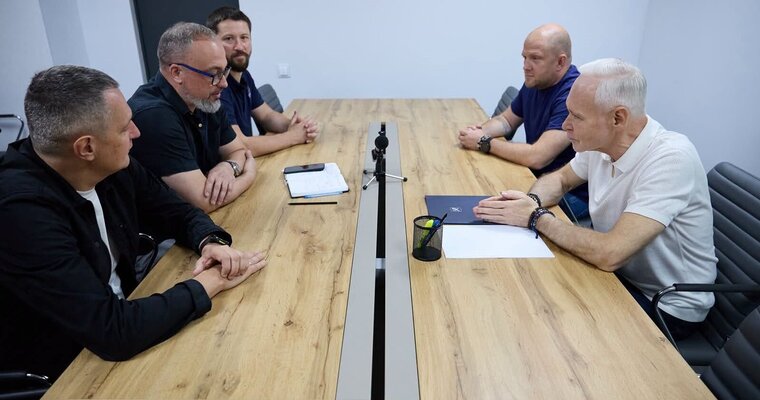 Харківські Соколи провели зустрі з міським головою Харкова