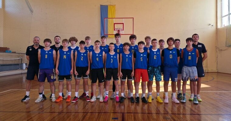 Чоловіча збірна України U-14 проводить свій перший навчально-тренувальний збір