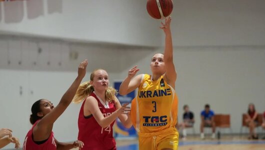 Жіноча збірна України U-18 йде другою у своїй групі Євробаскета: турнірне становище