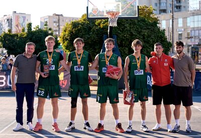 Команда Полісся Політехніка виграла хмельницький етап чемпіонату України 3х3 серед юнацьких команд