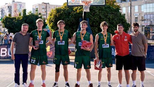 Команда Полісся Політехніка виграла хмельницький етап чемпіонату України 3х3 серед юнацьких команд