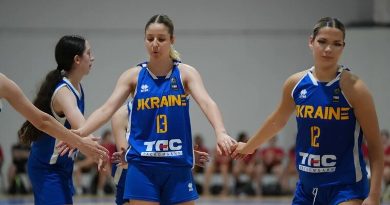 Жіноча збірна U-18 програла Ірландії в останньому своєму матчі на Євробаскеті