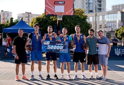 ЗСО БК СумДУ виграла четвертий етап GGBET 3х3 Чемпіонату України