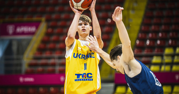 Збірна України поступилась Словаччині на чемпіонаті Європи U-16