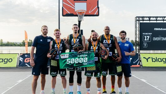Полісся-Житомир — переможець п’ятого етапу GGBET 3х3 Чемпіонату України
