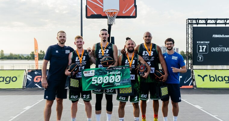 Полісся-Житомир — переможець п’ятого етапу GGBET 3х3 Чемпіонату України