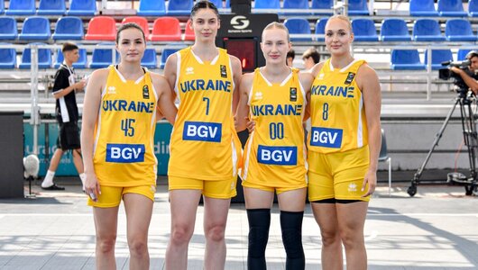 Збірна України не пробилась до основного раунду етапу Жіночої серії 3х3 у Бордо