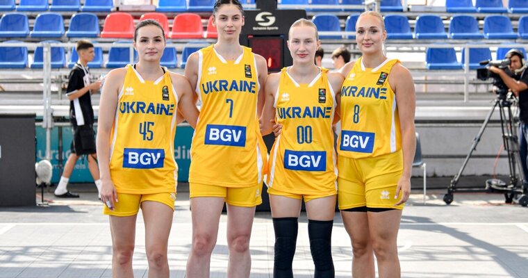 Збірна України не пробилась до основного раунду етапу Жіночої серії 3х3 у Бордо