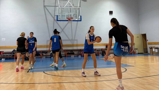 Жіноча збірна України 3х3 продовжує підготовку до Євро в Ризі: фотогалерея