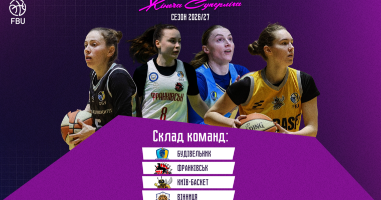 Новий сезон жіночої Суперліги стартує 17 жовтня