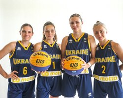 Жіноча збірна України з баскетболу 3х3 отримала ліцензію на Європейські ігри-2023