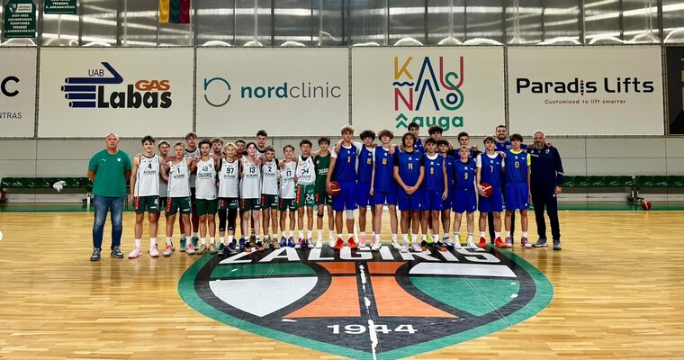 Збірна України U-14 провела контрольний матч у Литві
