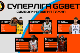 Визначено символічну збірну та MVP 3 туру Суперліги GGBET