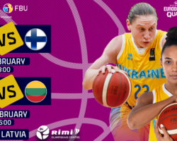 Підтримай жіночу збірну України у вирішальних матчах відбору на Євробаскет-2023!