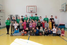 Баскетболісти БК Говерла провели майстер-клас в ліцеї Івано-Франківська