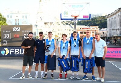 Команда PUSH-TEAM з Кропивницького виграла чемпіонат України 3х3 серед кадетів