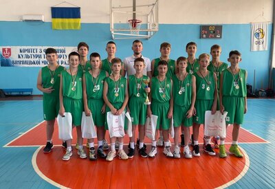 У Вінниці провели відкритий міський турнір із баскетболу серед юнаків 2010 р.н присвячений Дню міста 