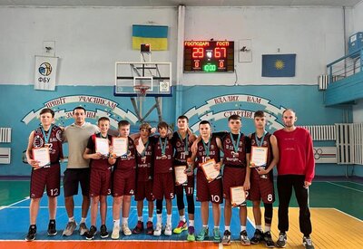 Відбувся вікритий чемпіонат Хмельницької області з баскетболу серед юнаків 2009 року народження