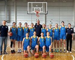 Жіноча збірна України U-15 поступилась на старті етапу ЄЮБЛ