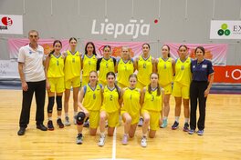 Жіноча збірна України U-15 вперше виграла на етапі ЄЮБЛ