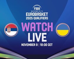 Сербія — Україна: відеотрансляція матчу відбору на Євробаскет-2025