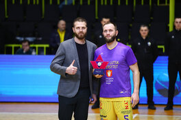 Олександр Кольченко отримав нагороду MVP лютого в Суперлізі Favbet