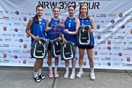 Жіноча збірна України U18 3х3 перемогла на турнірі в Німеччині