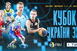 Продовжується реєстрація на перший етап Кубку України з баскетболу 3х3 в Житомирі