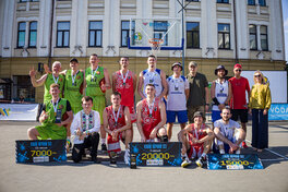 СумДУ-1 — переможець першого етапу Кубку України 3х3 в Житомирі 