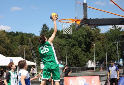 У Вінниці розпочались змагання чемпіонату України з баскетболу 3х3: фотогалерея