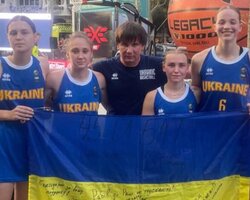 Жіноча збірна U23 з баскетболу 3х3 зіграла на турнірі в Барселоні