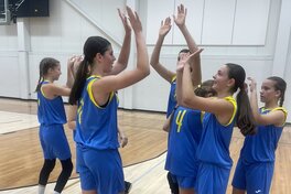 Жіноча збірна U-14 виграла другий матч на турнірі в Таллінні