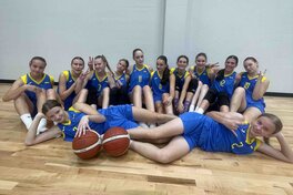 Жіноча збірна U-14 обіграла Естонію на турнірі в Таллінні