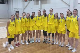 Жіноча збірна U-14 перемогою завершила свої виступи в Таллінні