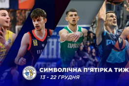 Визначено символічну збірну сьомого ігрового тижня Суперліги Favbet