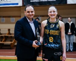 Кристина Філевич — MVP Фіналу чотирьох жіночого Кубку України