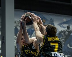 Головний поєдинок сезону 2024/25 Суперліги Favbet Дніпро — Київ-Баскет: фотогалерея