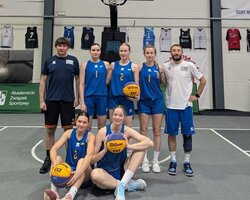 Жіноча збірна України 3х3 провела спаринги зі збірною Польщі
