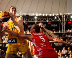 Ліга націй 3х3: жіноча збірна України U-23 поступилася Польщі у фіналі 
