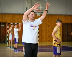 Дмитро Забірченко провів тренування на Staryi Lutsk-Universytet Camp-2025