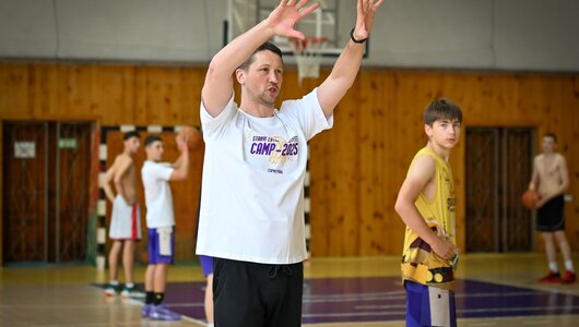 Дмитро Забірченко провів тренування на Staryi Lutsk-Universytet Camp-2025