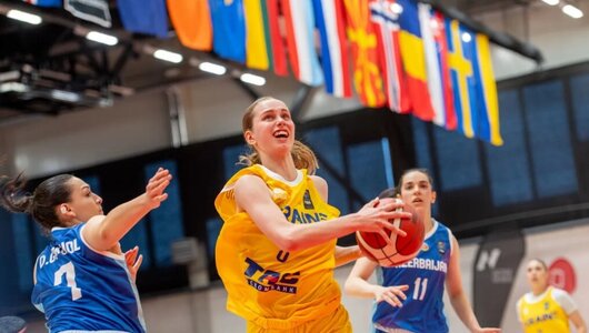 Жіноча збірна U-18 перемогла Азербайджан на чемпіонаті Європи